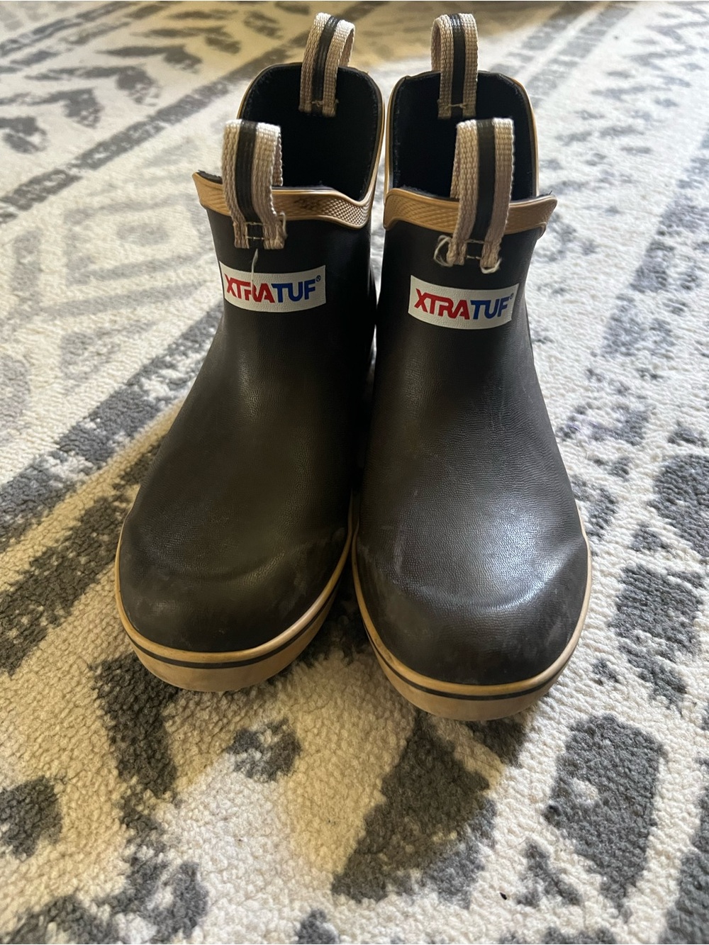 XTRATUF Kids Brown Waterproof Ankle Pull-On Boots